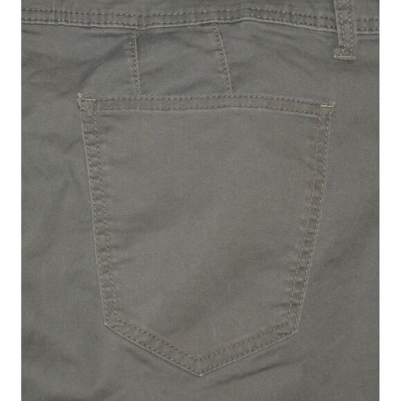 Lane Bryant Plus Size 24 Olive Army Green Straight Leg Pant Jean Pockets Stretch - Picture 6 of 8